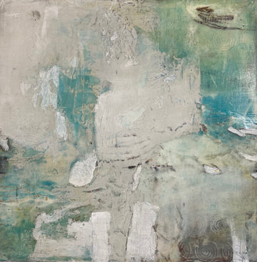 Shoreline, 2018, Acrylic on canvas, 12 x 12 inches