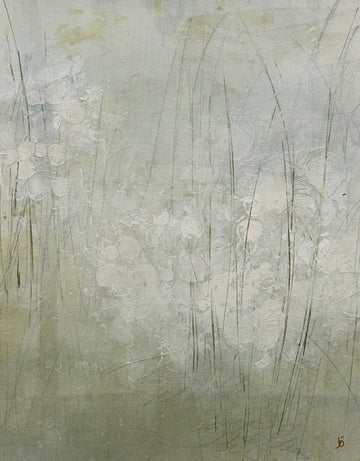 Winsome Spring 4, 2023, Acrylic on paper, 14 x 11 inches