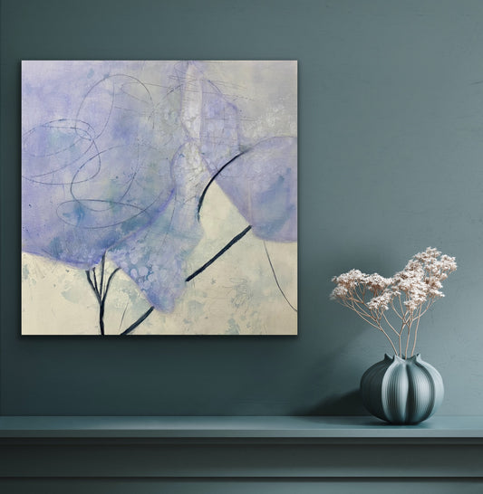Variation 14, From Variations on a theme portfolio, Acrylic on canvas, 24 x 24 inches