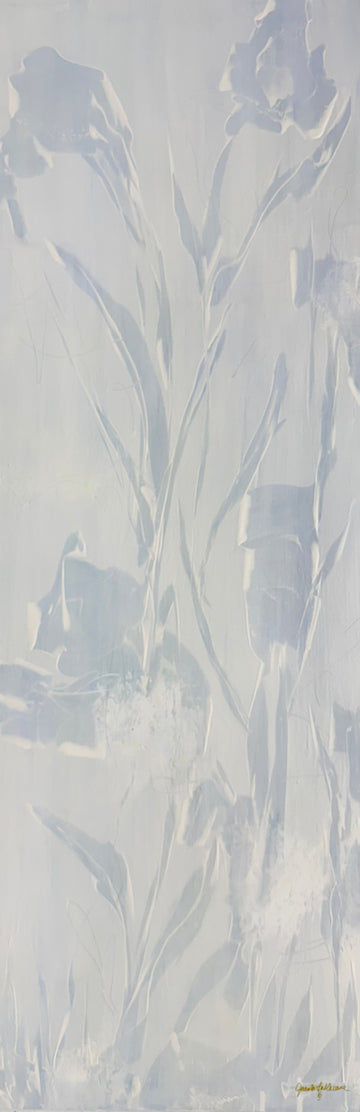 Held by Morning 1, 60 x 20 inches