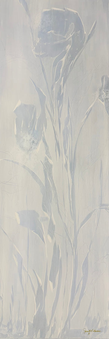 Held by Morning 2, 60 x 20 inches