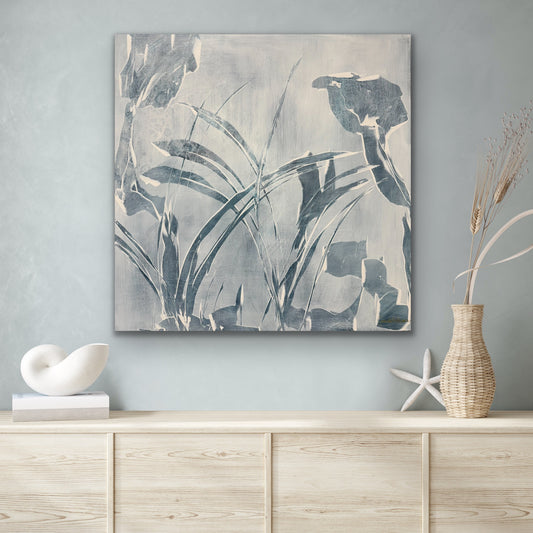 Botanical Drift 2, Original Abstract Botanical, 30 x 30 inches