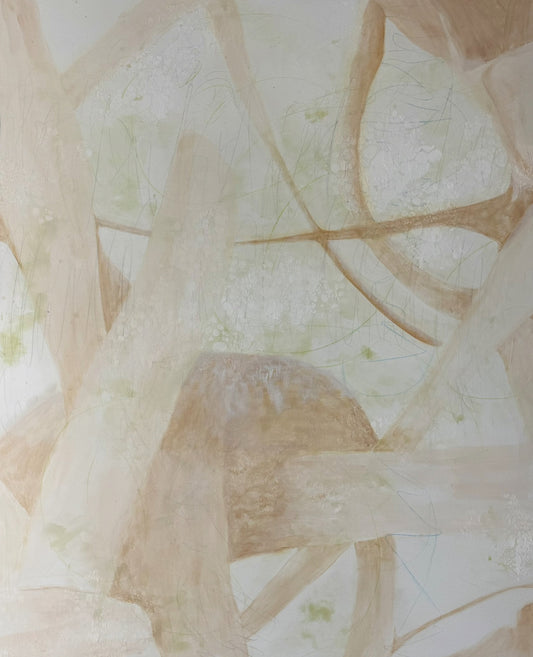 Whispers of the Canopy 2, Acrylic on canvas, 60 x 48 inches