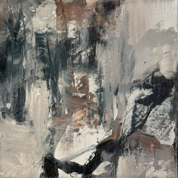 Beneath the Surface 1, Acrylic on canvas, 8x8 inches