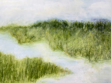 Where the Water Waits, Original painting, 36 x 48 inches