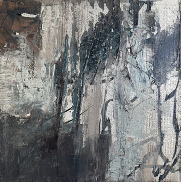 Beneath the Surface 2, Acrylic on canvas, 8x8 inches