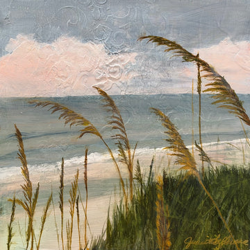 Sea Oats at Dusk