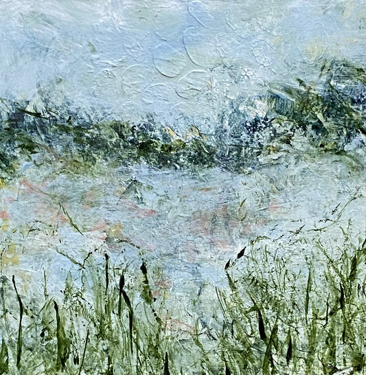 Juanita Bellavance, Restful repose , 2021, Acrylic on panel, 6 x 6 inches, Unframed