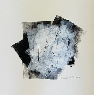 Juanita Bellavance, Distinctive 1, 2019, Acrylic on paper, 10 x 10 inches Unframed