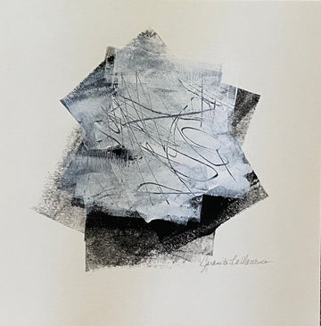 Juanita Bellavance, Distinctive 2, 2019, Acrylic on paper, 10 x 10 inches Unframed