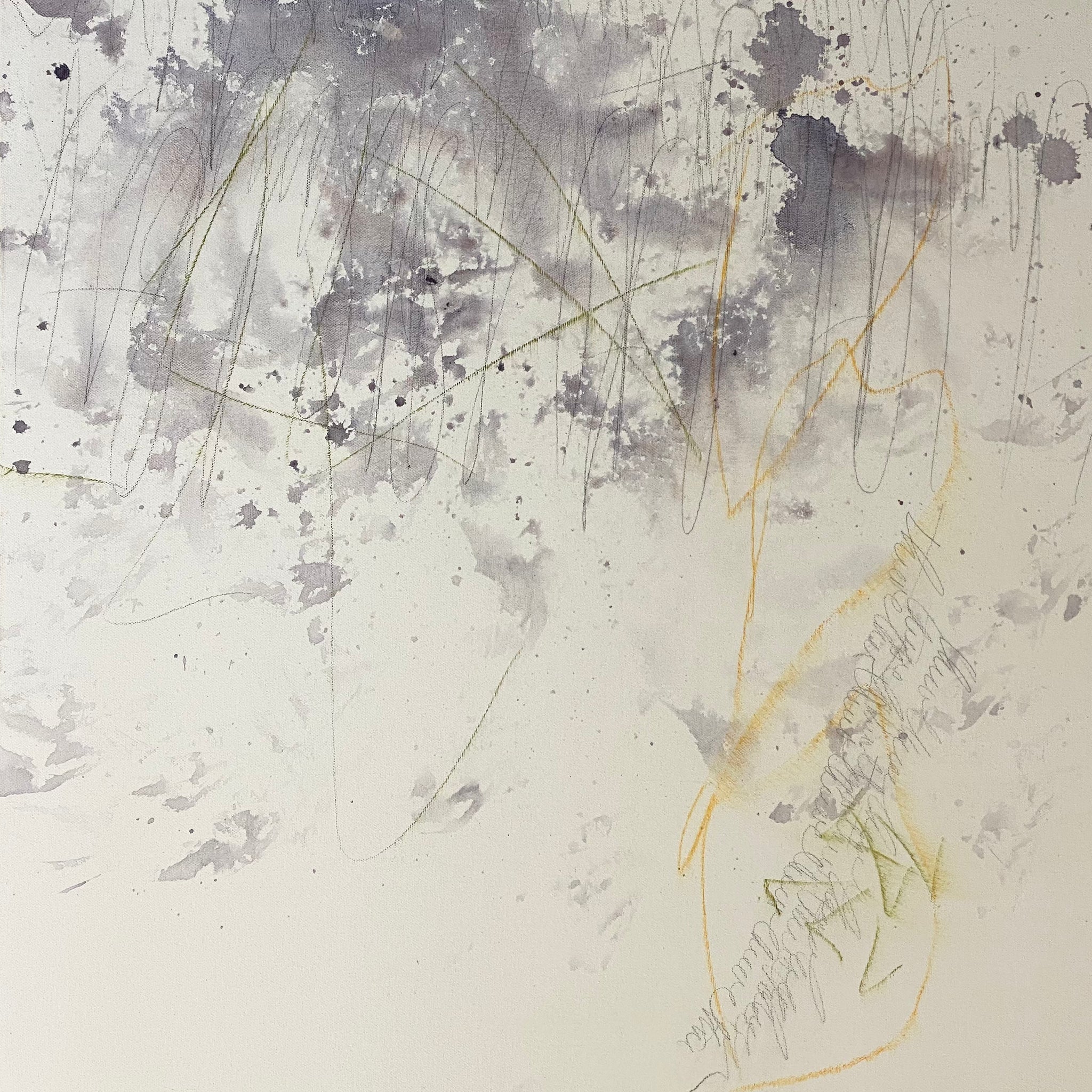 Variation 21: Cadenza/improv 3, From Variations on a theme portfolio, Acrylic on canvas, 24 x 24 inches