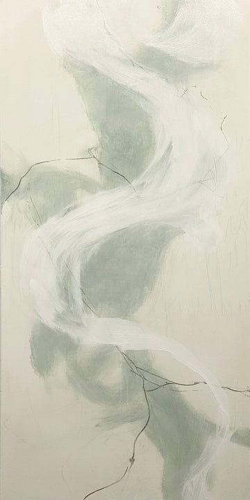 Juanita Bellavance, Articulate 11, 2022, Acrylic on canvas, 48 x 24 inches