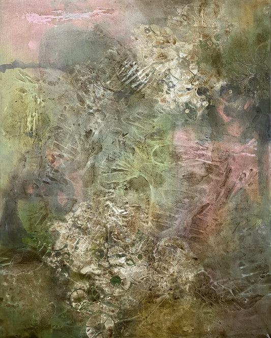 Earth’s foliage, 2020, Acrylic on canvas, 60 x 48 inches
