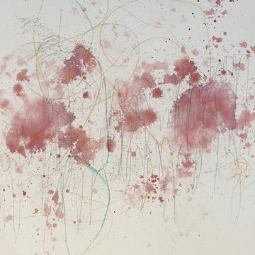 Juanita Bellavance, Variation 22: Cadenza/improv 4, From Variations on a theme portfolio, Acrylic on canvas, 24 x 24 inches