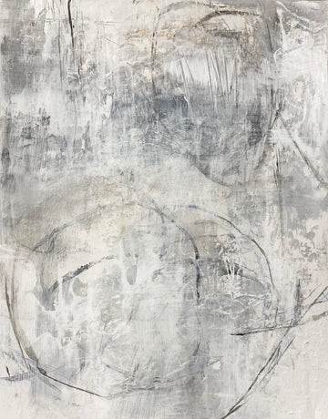 Juanita Bellavance, Spirit stone, 2021, Acrylic on paper, 9 x 7 inches, Unframed