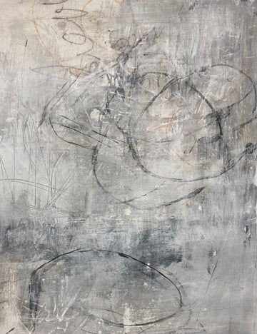 Juanita Bellavance, Spirit stone 3, 2021, Acrylic on paper, 9 x 7 inches, Unframed
